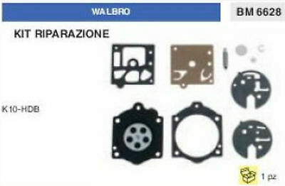 KIT RIPARAZIONE SERIE MEMBRANE membrana CARBURATORE WALBRO K10-HDB K 10 HDB