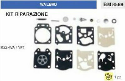KIT RIPARAZIONESERIE MEMBRANE membrana CARBURATORE WALBRO K22WA K22WT K 22