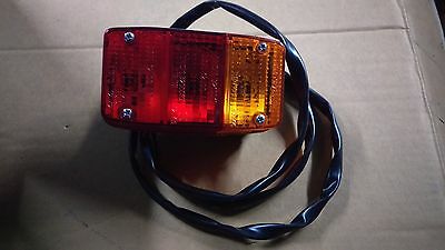 155538 FANALE POSTERIORE COMPLETO SX PIAGGIO APE MP 601 600 APE CAR FLO ORIGINAL