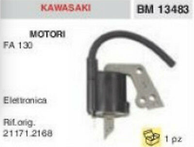 BOBINA ELETTRONICA IDROPULITRICE MOTOCOMPRESSORE MOTORE KAWASAKI FA130 FA 130