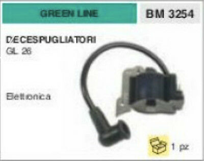 BM3254 BOBINA ELETTRONICA DECSPUGLIATORE GREENLINE GL28 GL 28 rasaerba tosaerba