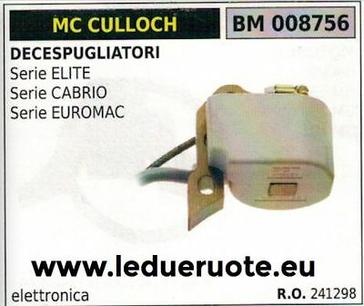 241298 ORIGINALE BOBINA DECESPUGLIATORE McCULLOCH SERIE ELITE CABRIO EUROMAC