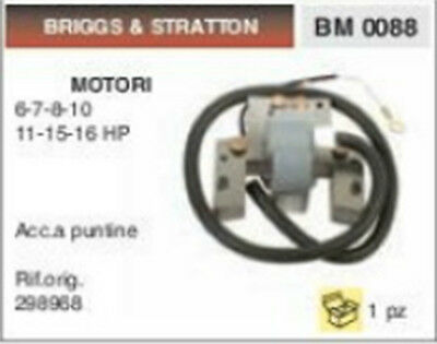 298968 299366 BOBINA MOTORE BRIGGS & STRATTON 6 7 8 10 11 15 16 HP ACC A PUNT