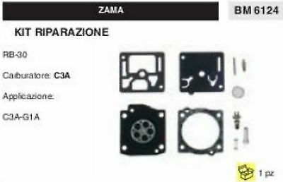KIT RIPARAZIONE SERIE MEMBRANE membrana COMPLETA PER CARBURATORE C3A ZAMA RB-30