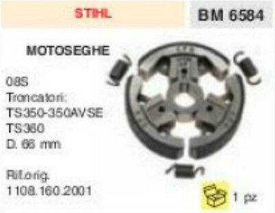 1108.160.2001 FRIZIONE COMPLETA MOTOSEGA STIHL 08S Ø 66mm