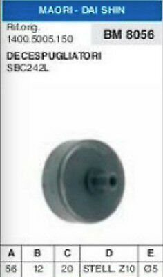 1400.5005.150 CAMPANA FRIZIONE DECESPUGLIATORE MAORI SBC242L SBC 242 L