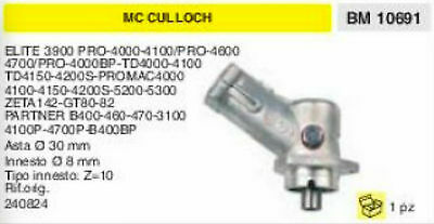 240824 COPPIA CONICA DECESPUGLIATORE McCULLOCH ELITE ZETA PARTNER ASTA Ø 30