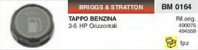 490075 494559 TAPPO BENZINA RASAERBA BRISSG & STRATTON 3 5 HP ORIZZONTALI