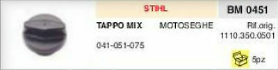 1110.350.0501 TAPPO SERBATOIO MISCELA BENZINA MOTOSEGA STIHL 041 051 075