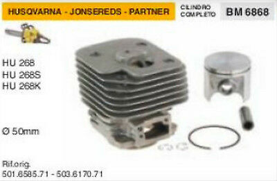 501.6585.71 CILINDRO E PISTONE MOTOSEGA HUSQVARNA JONSEREDS HU 268 S K Ø 50 mm