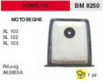 A63955A FILTRO ARIA MOTOSEGA HOMELITE XL 103 122 123 XL103 XL122 XL123
