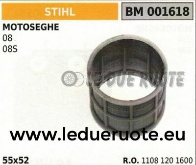 11081201600 FILTRO ARIA COMPLETO MOTOSEGA STIHL 08 08S 55x52