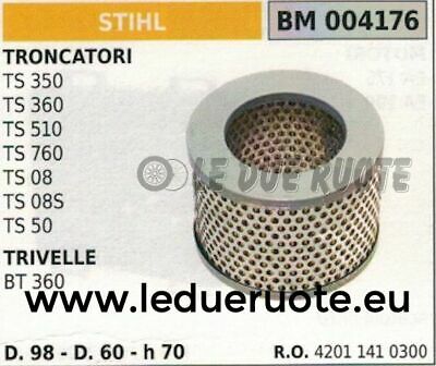 42011410300 FILTRO ARIA TRIVELLA MOTOTRIVELLA STIHL BT 360 98x60x70