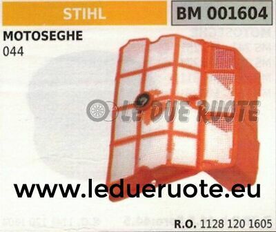 11201201605 FILTRO ARIA elemento filtrante MOTOSEGA STIHL 044