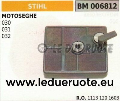 11131201603 FILTRO ARIA elemento filtrante MOTOSEGA STIHL 030 031 032