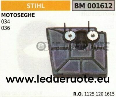 11251201615 FILTRO ARIA elemento filtrante MOTOSEGA STIHL 034 036