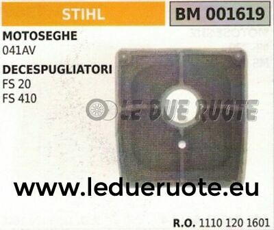 11101201601 FILTRO ARIA elemento filtrante MOTOSEGA STIHL 041AV 041 AV