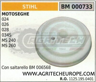 11251950401 PULEGGIA AVVIAMENTO MOTOSEGA STIHL 024 026 028 034S MS 240 260 280