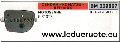 ZT205015100 MARMITTA SCARICO SILENZIATORE MOTOSEGA ZENOAH KOMATSU REDMAXG 310 TS