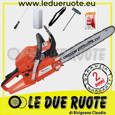 MOTOSEGA a scoppio ZOMAX ZM6245 62cc LAMA 50 cm OREGON CARBURATORE WALBRO