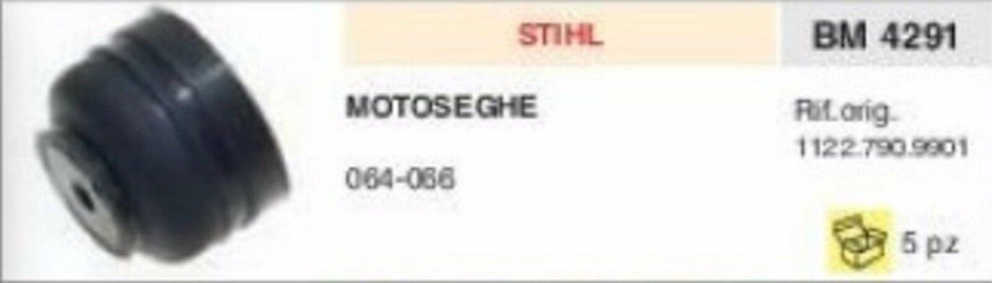 1122.790.9901 ANTIVIBRANTE MOTOSEGA STIHL 064 066 vibrazione gommino vibrazioni