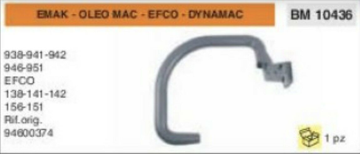 IMPUGNATURA manico MOTOSEGA EMAK OLEO MAC 938 941 942 946 951 EFCO DYNAMAC