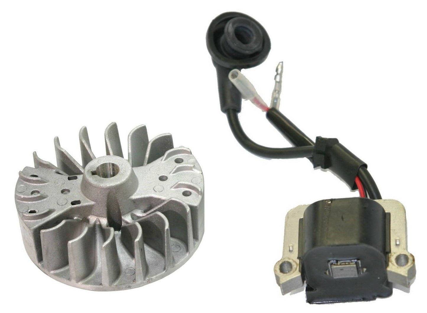 KIT BOBINA ELETTRONICA + VOLANO DECESPUGLIATORE MOTORE KASEI 330 EURO1