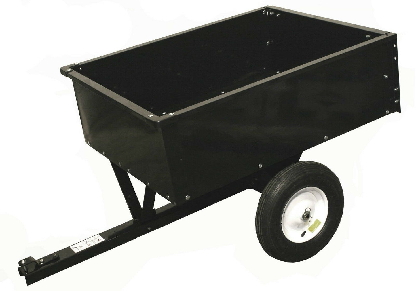 CARRELLO RIMORCHIO 300L 105x85x25 cm PIANALE RIBALTABILE SPONDA ESTRAIBILE
