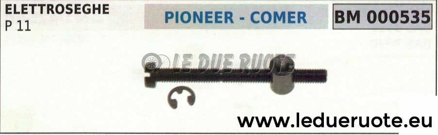 TENDICATENA TIRACATENA MOTOSEGA ELETTRICA ELETTROSEGA PIONEER COMER P11