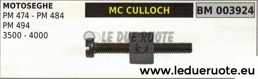 TENDICATENA TIRACATENA MOTOSEGA McCULLOCH PROMAC PM 474 484 494 3500 4000