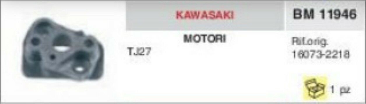 16073-2218 COLLETTORE ASPIRAZIONE FLANGIA TERMICA MOTORE KAWASAKI TJ27 TJ 27