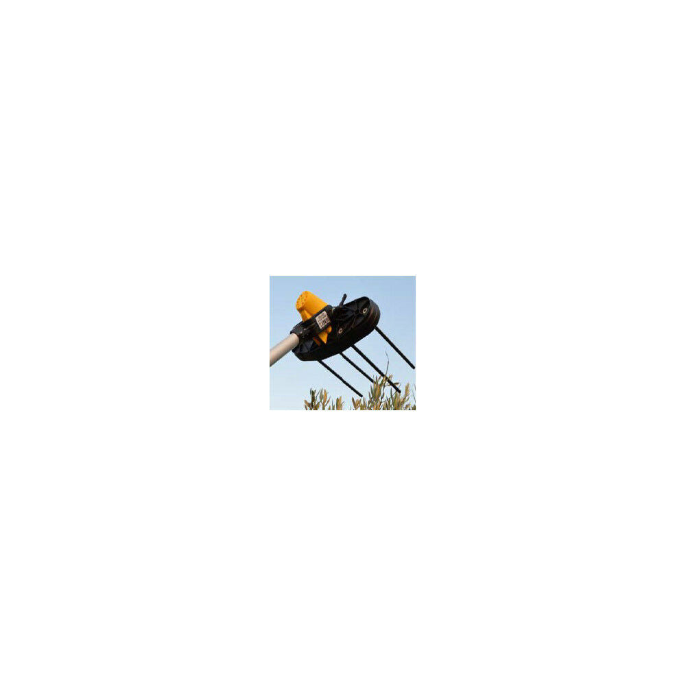 SCUOTITORE OLIVE ulivi ELETTRICO 12V VOLPI 4 YOU astine in carbonio + cavo