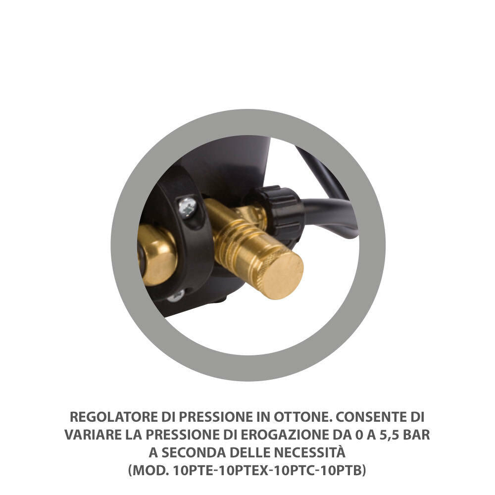 POMPA ELETTRICA diserbanti trattamenti + PROLUNGA VOLPI ELETTROPLUS 15L 12V