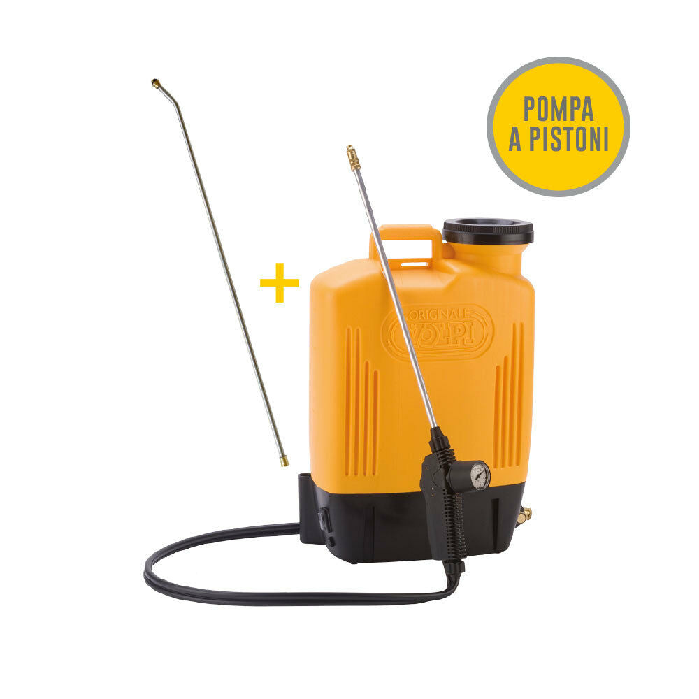 POMPA ELETTRICA diserbanti trattamenti + PROLUNGA VOLPI ELETTROPLUS 15L 12V