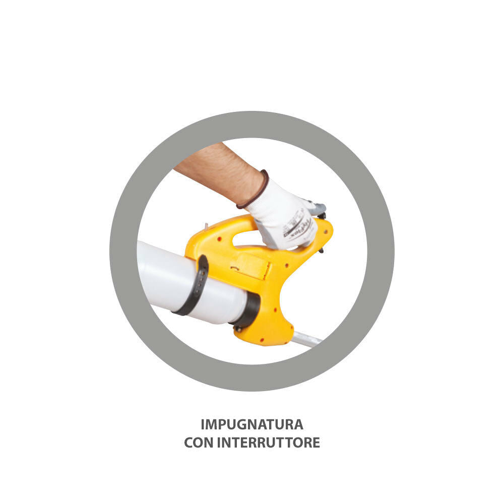 MICRONIZZATORE ELETTRICO A BATTERIA VOLPI per diserbo professionale diserbante