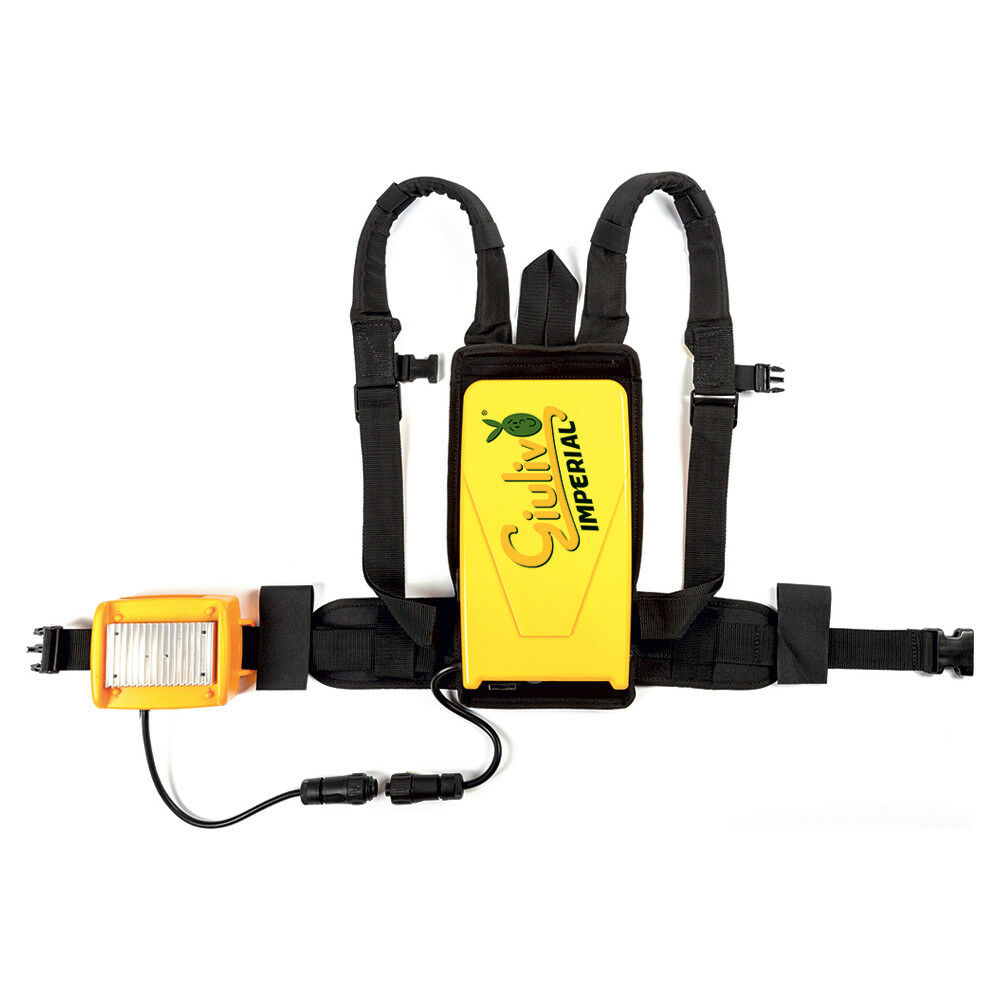 SCUOTITORE OLIVE ulivi ELETTRICO 48V VOLPI IMPERIAL + BATTERIA A LITIO zaino
