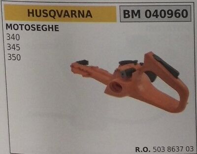 SERBATOIO OLIO MISCELA CARTER IMPUGNATURA MOTOSEGA HUSQVARNA 340 345 350