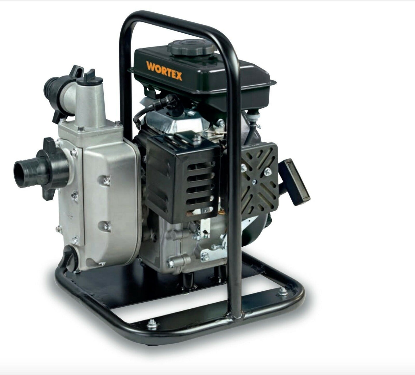 MOTOPOMPA 4T A BENZINA AUTOADESCANTE PORTATILE ALU WORTEX LW 40 2,5 HP LONCIN