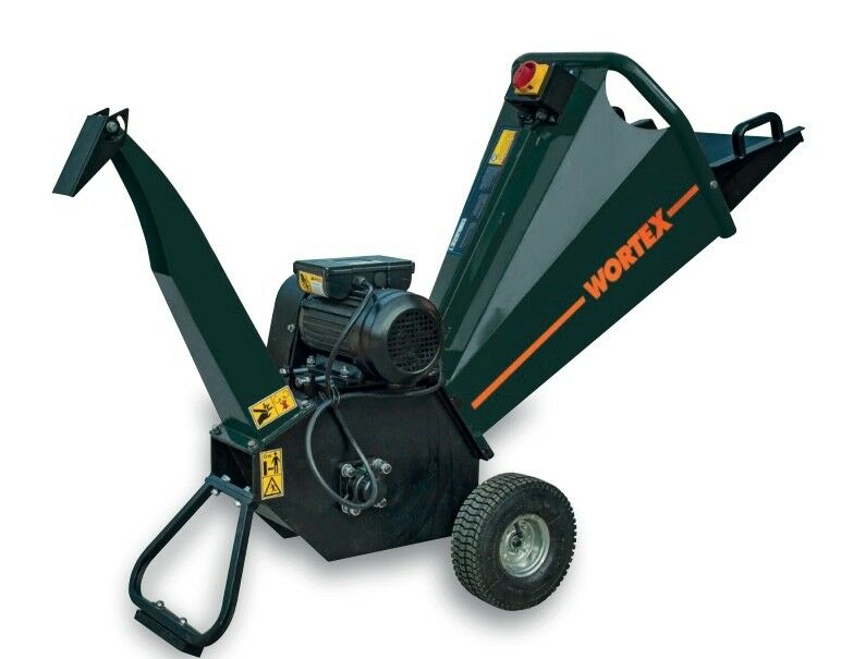 BIOTRITURATORE cippatore ELETTRICO WORTEX CHIPPER D300E 2200W PROFESSIONALE