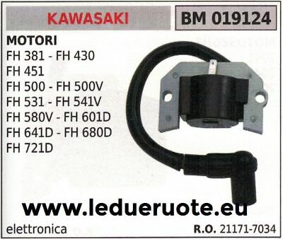 211717034 BOBINA ELETTRONICA MOTORE KAWASAKI FH381 FH430 FH451 FH500 FH500V