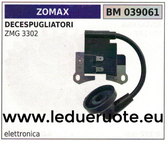 BOBINA ELETTRONICA CENTRALINA DECESPUGLIATORE ZOMAX ZMG 3301