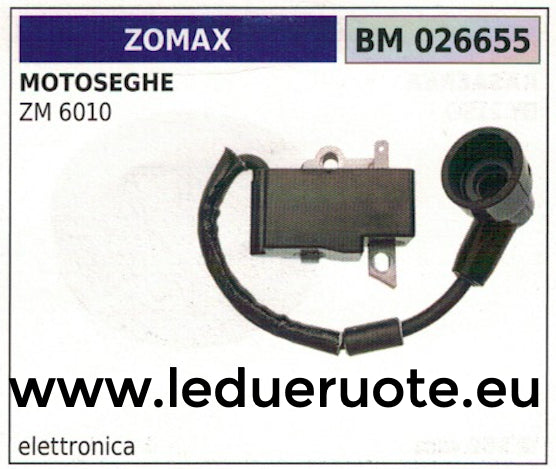 BOBINA ELETTRONICA centralina MOTOSEGA ZOMAX ZM 6010
