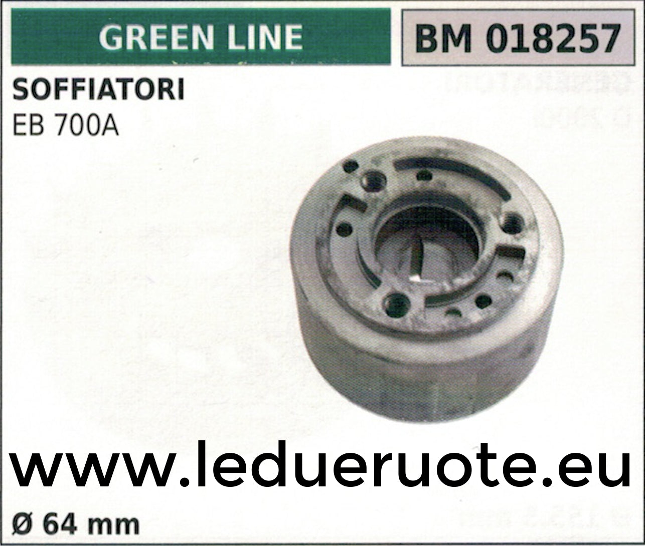 VOLANO MAGNETICO magnete ventola SOFFIATORE GREEN LINE EB 700A Ø64mm