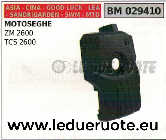 COPERCHIO FILTRO ARIA MOTOSEGA CINESE SWM IMPORTAZIONE SANDRIGARDEN ZM TCS 2600