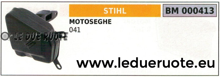 MARMITTA SCARICO SILENZIATORE MOTOSEGA STIHL 041