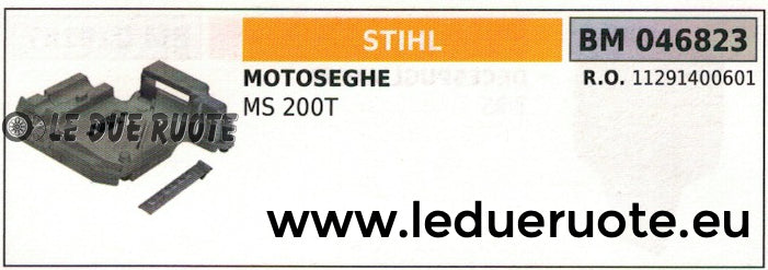 11291400602 MARMITTA SCARICO SILENZIATORE MOTOSEGA STIHL MS 200T