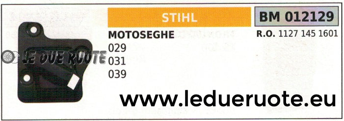 11271451601 RIPARO LAMIERINO PROTEZ MARMITTA SCARICO MOTOSEGA STIHL 029 031 039