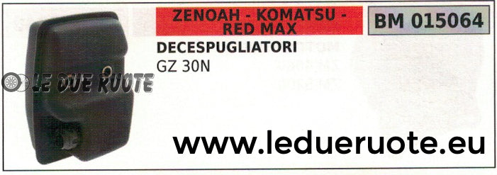MARMITTA SCARICO SILENZIATORE DECESPUGLIATORE ZENOAH KOMATSU RED MAX GZ 30N