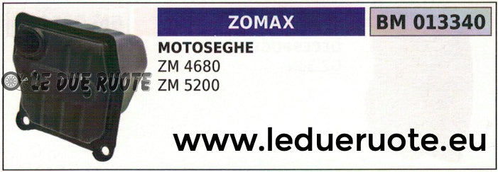 MARMITTA SCARICO SILENZIATORE MOTOSEGA ZOMAX ZM 4680 5200