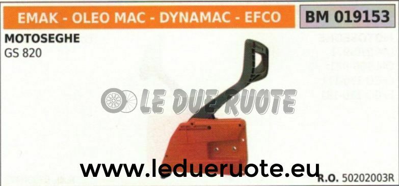 50202003R CARTER CATENA COPRICATENA PARAMANO MOTOSEGA OLEOMAC EFCO GS 820